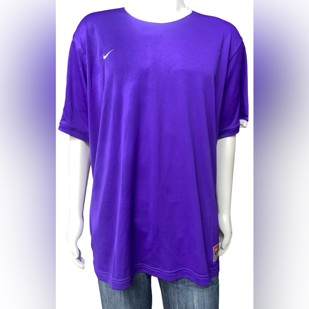 Nike Dri-FIT T-Shirt Men’s 3XL Purple Athletic Performance Short Sleeve